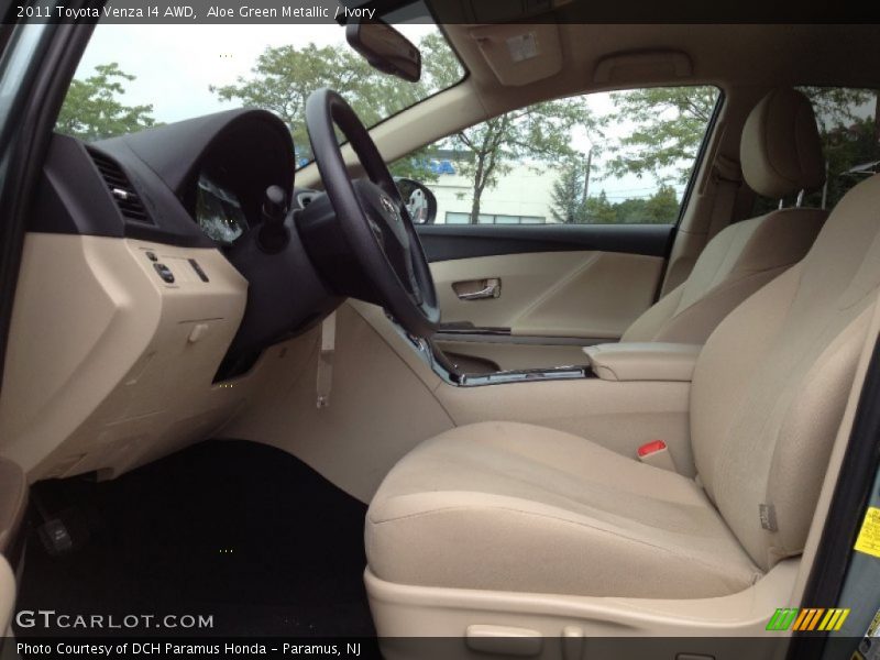Aloe Green Metallic / Ivory 2011 Toyota Venza I4 AWD