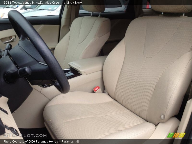 Aloe Green Metallic / Ivory 2011 Toyota Venza I4 AWD