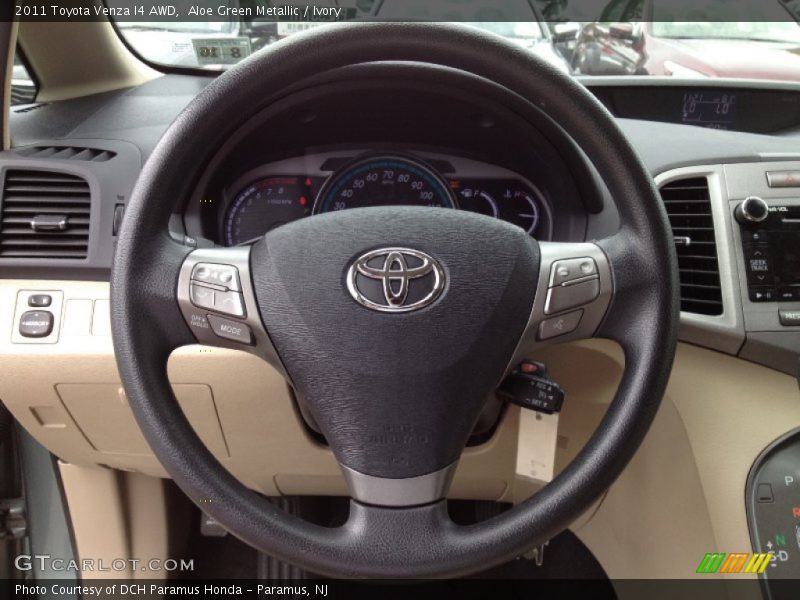 Aloe Green Metallic / Ivory 2011 Toyota Venza I4 AWD