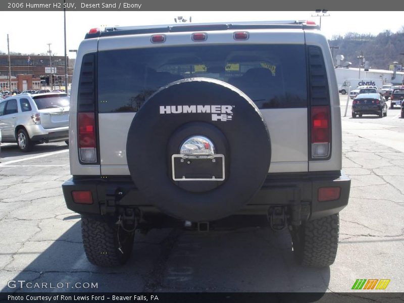 Desert Sand / Ebony 2006 Hummer H2 SUV