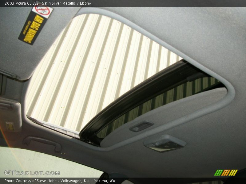 Sunroof of 2003 CL 3.2