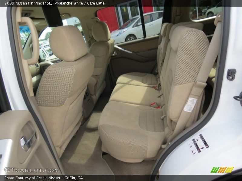 Avalanche White / Cafe Latte 2009 Nissan Pathfinder SE