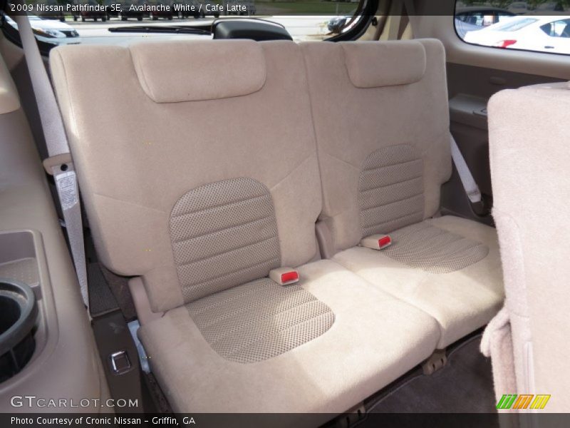 Avalanche White / Cafe Latte 2009 Nissan Pathfinder SE