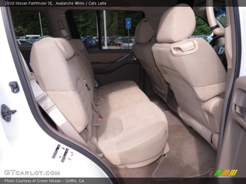 Avalanche White / Cafe Latte 2009 Nissan Pathfinder SE