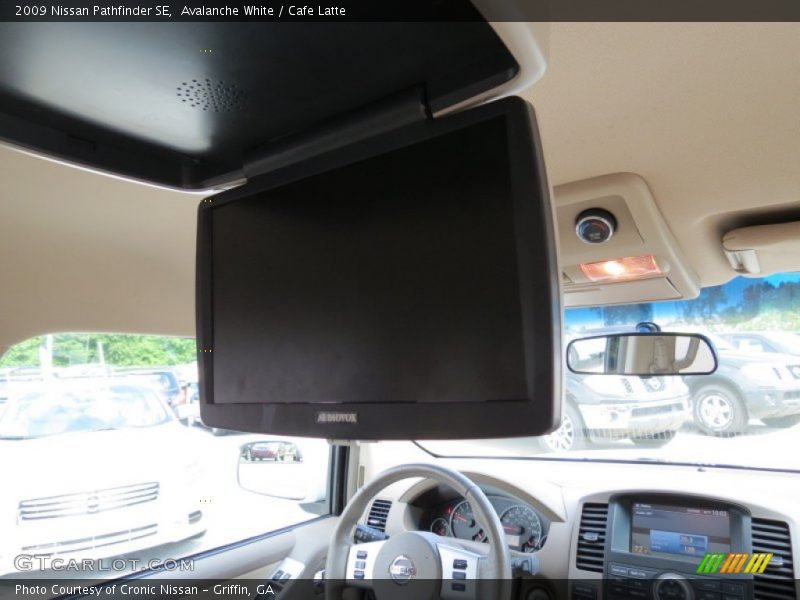 Avalanche White / Cafe Latte 2009 Nissan Pathfinder SE
