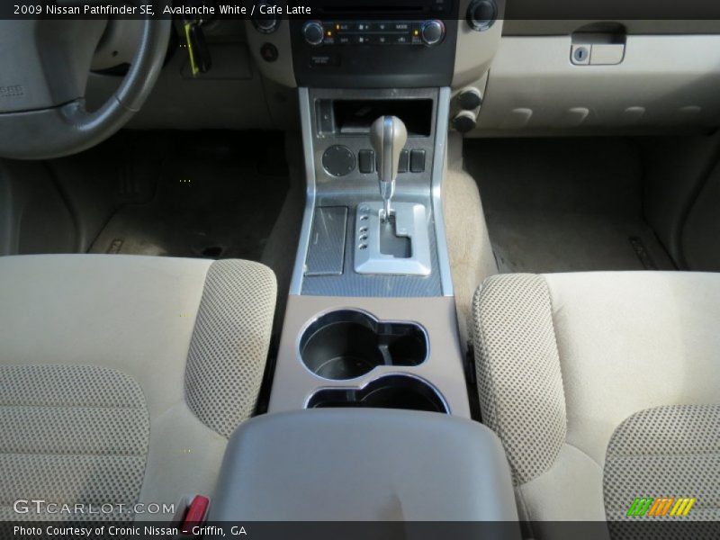 Avalanche White / Cafe Latte 2009 Nissan Pathfinder SE