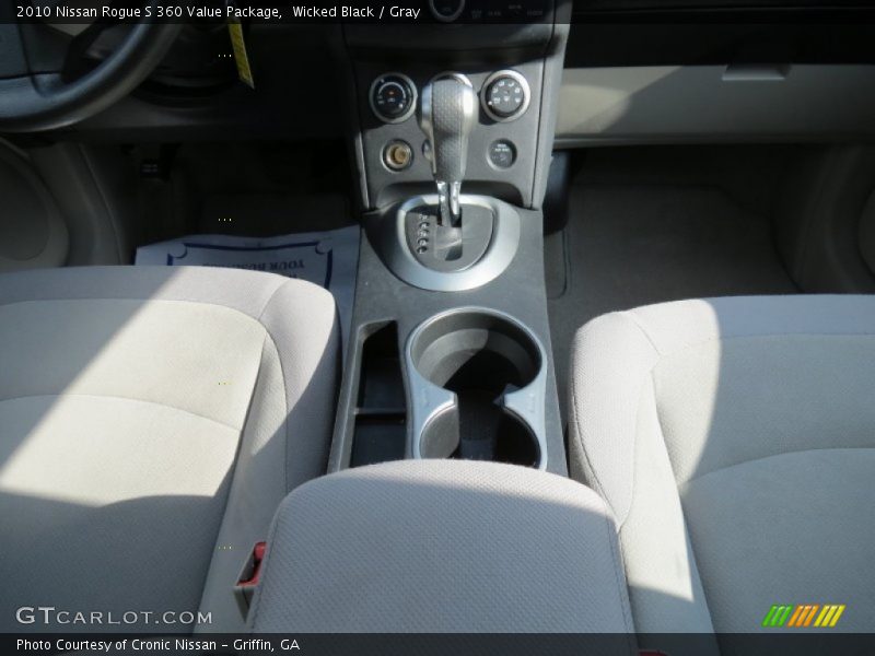 Wicked Black / Gray 2010 Nissan Rogue S 360 Value Package