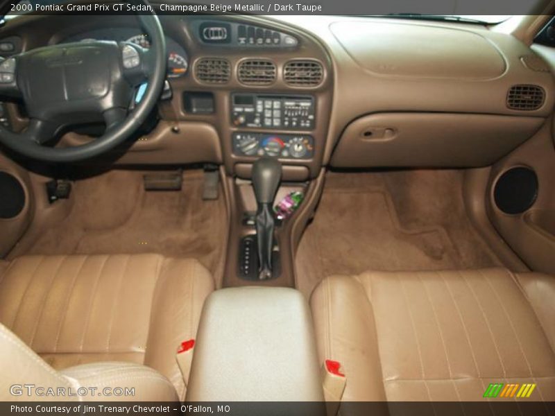 Champagne Beige Metallic / Dark Taupe 2000 Pontiac Grand Prix GT Sedan