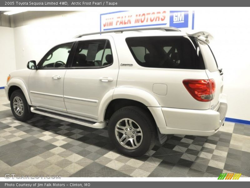 Arctic Frost Pearl / Taupe 2005 Toyota Sequoia Limited 4WD
