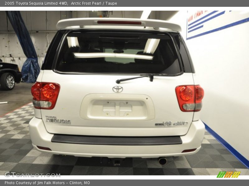 Arctic Frost Pearl / Taupe 2005 Toyota Sequoia Limited 4WD