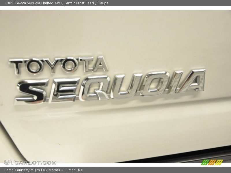 Arctic Frost Pearl / Taupe 2005 Toyota Sequoia Limited 4WD