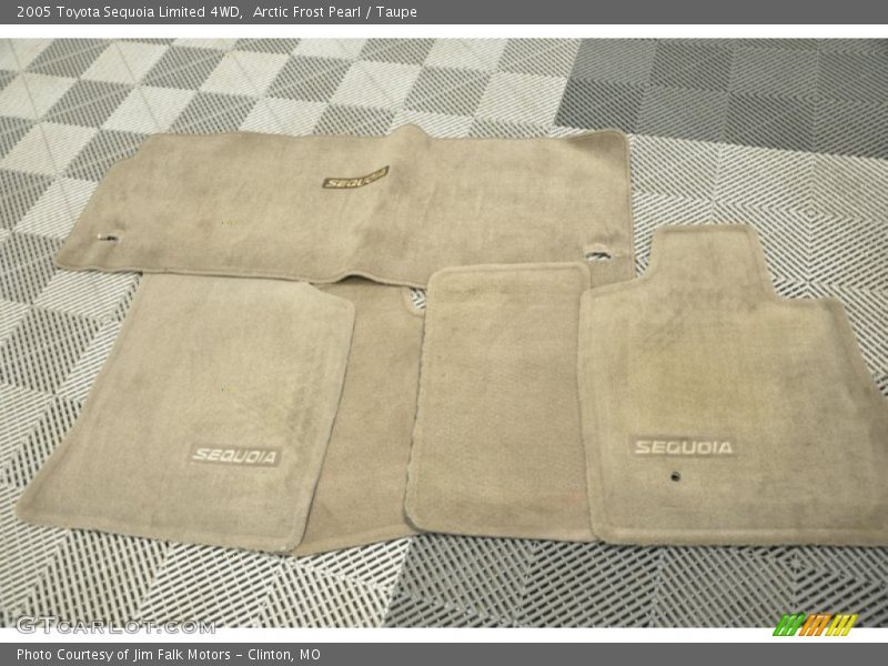 Arctic Frost Pearl / Taupe 2005 Toyota Sequoia Limited 4WD