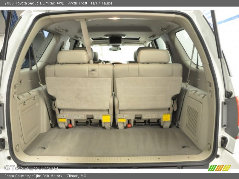 Arctic Frost Pearl / Taupe 2005 Toyota Sequoia Limited 4WD