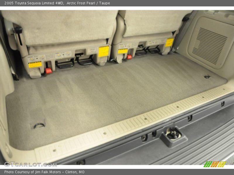Arctic Frost Pearl / Taupe 2005 Toyota Sequoia Limited 4WD