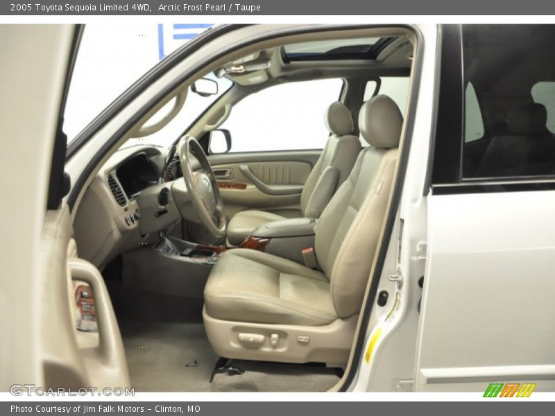 Arctic Frost Pearl / Taupe 2005 Toyota Sequoia Limited 4WD