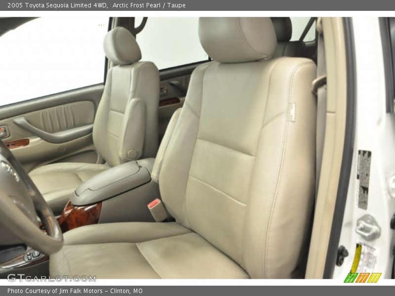 Arctic Frost Pearl / Taupe 2005 Toyota Sequoia Limited 4WD