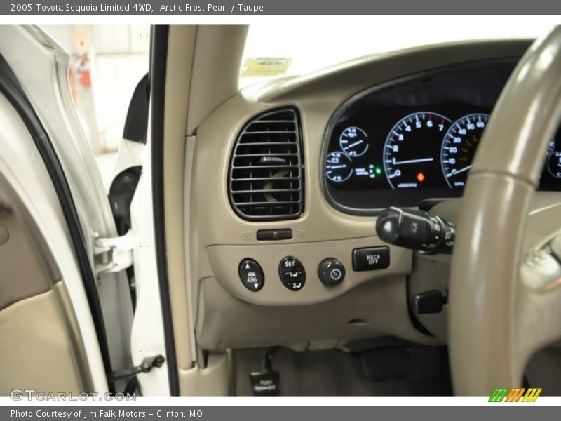 Arctic Frost Pearl / Taupe 2005 Toyota Sequoia Limited 4WD