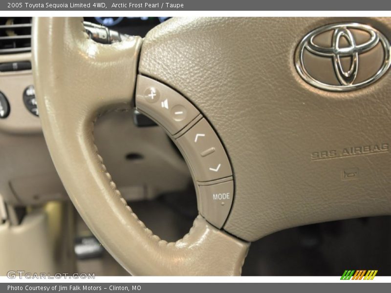 Arctic Frost Pearl / Taupe 2005 Toyota Sequoia Limited 4WD
