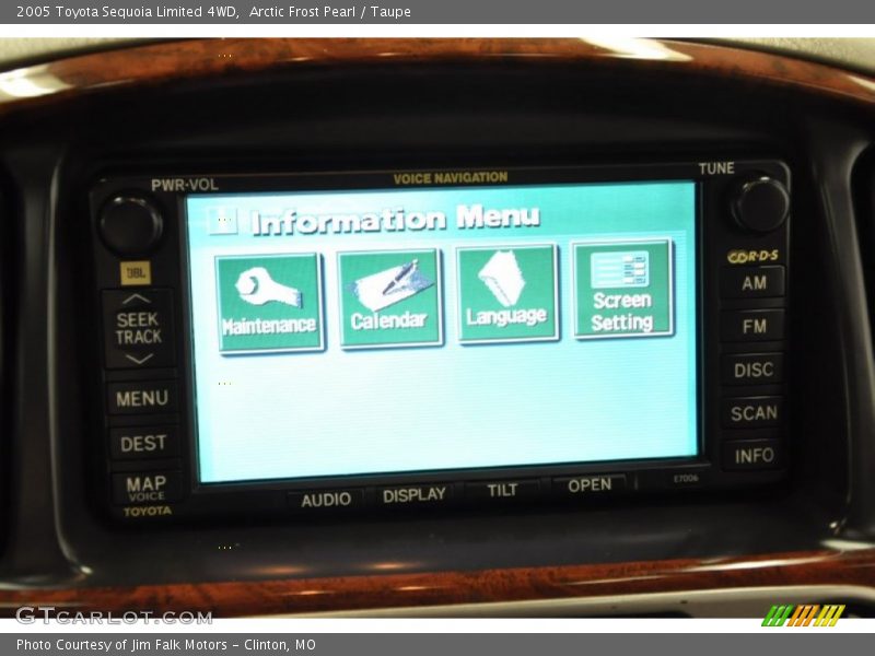 Arctic Frost Pearl / Taupe 2005 Toyota Sequoia Limited 4WD