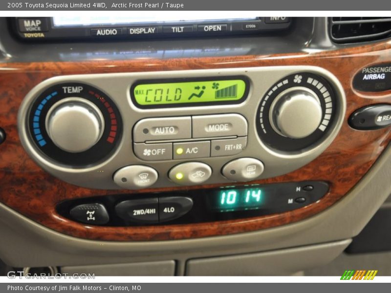 Arctic Frost Pearl / Taupe 2005 Toyota Sequoia Limited 4WD