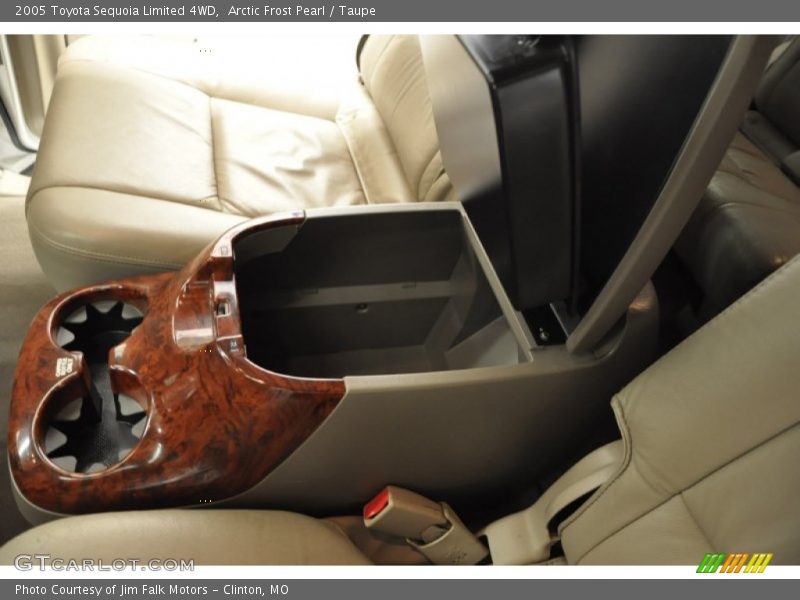 Arctic Frost Pearl / Taupe 2005 Toyota Sequoia Limited 4WD