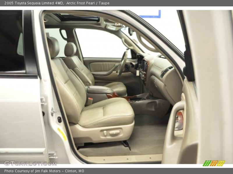 Arctic Frost Pearl / Taupe 2005 Toyota Sequoia Limited 4WD