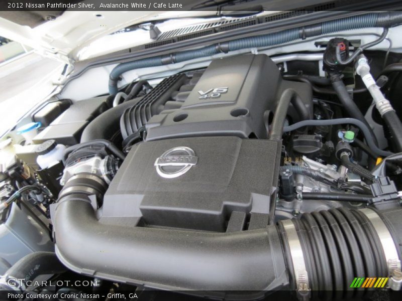 Avalanche White / Cafe Latte 2012 Nissan Pathfinder Silver