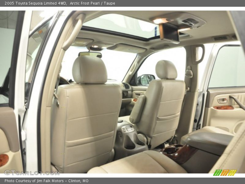 Arctic Frost Pearl / Taupe 2005 Toyota Sequoia Limited 4WD