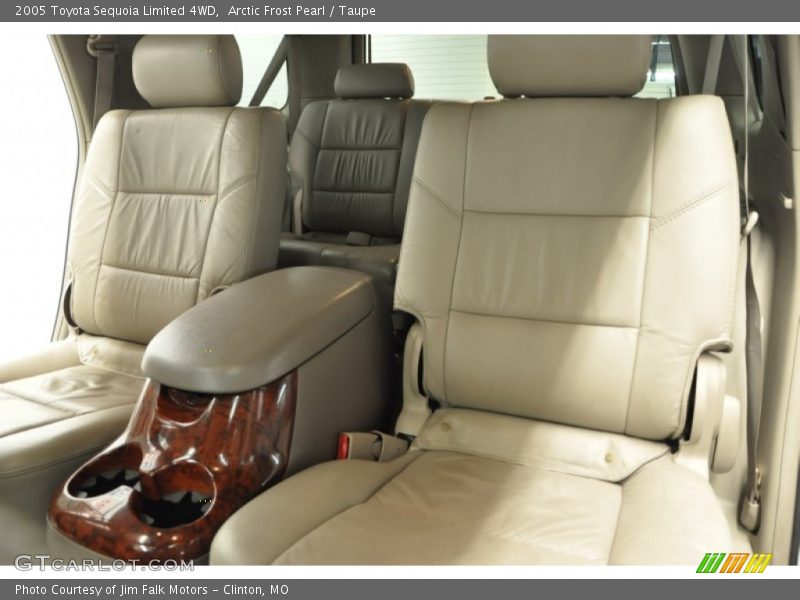 Arctic Frost Pearl / Taupe 2005 Toyota Sequoia Limited 4WD