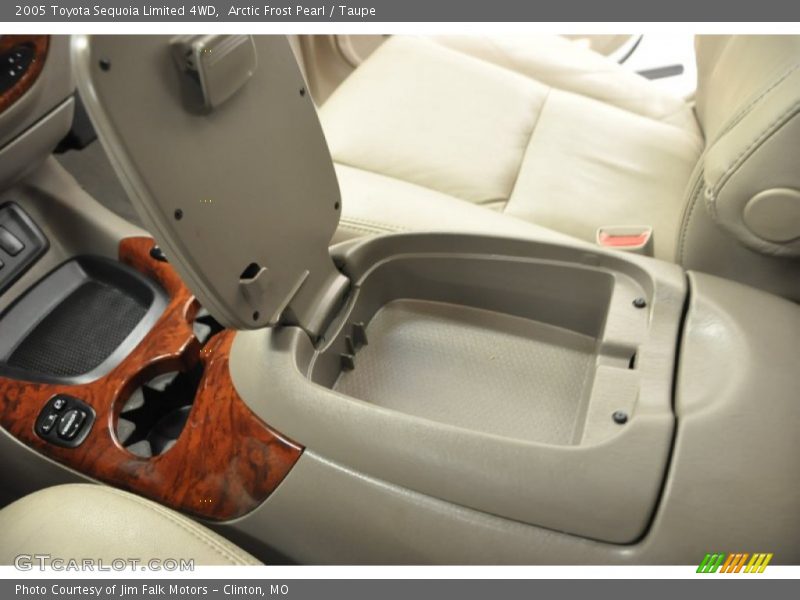 Arctic Frost Pearl / Taupe 2005 Toyota Sequoia Limited 4WD