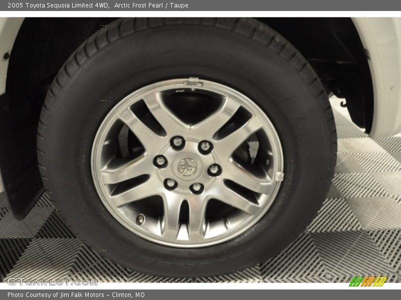 Arctic Frost Pearl / Taupe 2005 Toyota Sequoia Limited 4WD