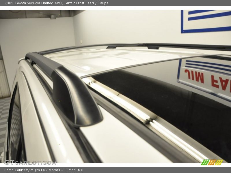 Arctic Frost Pearl / Taupe 2005 Toyota Sequoia Limited 4WD
