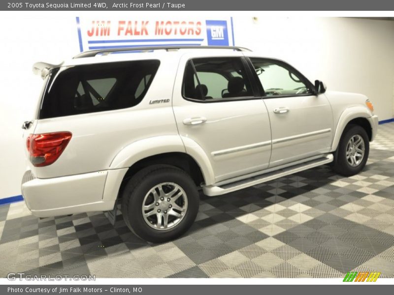 Arctic Frost Pearl / Taupe 2005 Toyota Sequoia Limited 4WD