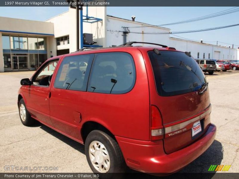 Toreador Red Metallic / Graphite 1997 Mercury Villager GS