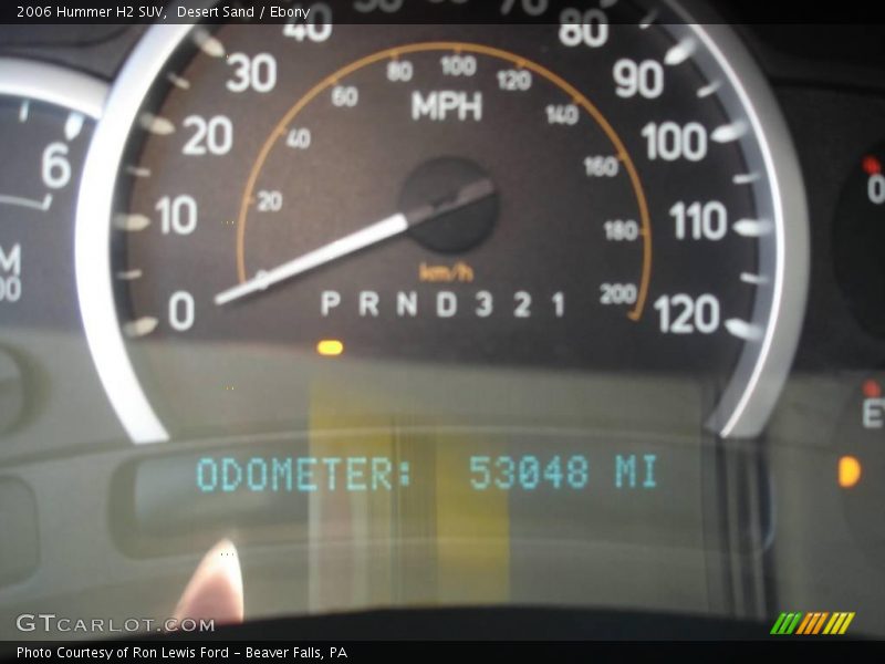 Desert Sand / Ebony 2006 Hummer H2 SUV