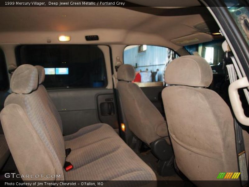 Deep Jewel Green Metallic / Portland Grey 1999 Mercury Villager