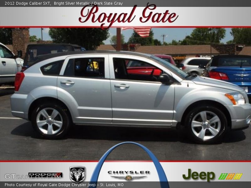 Bright Silver Metallic / Dark Slate Gray 2012 Dodge Caliber SXT