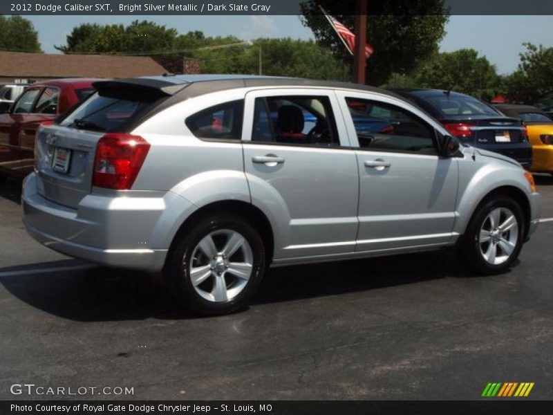 Bright Silver Metallic / Dark Slate Gray 2012 Dodge Caliber SXT