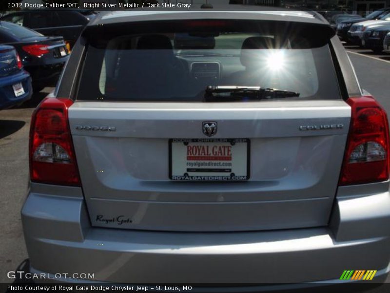 Bright Silver Metallic / Dark Slate Gray 2012 Dodge Caliber SXT