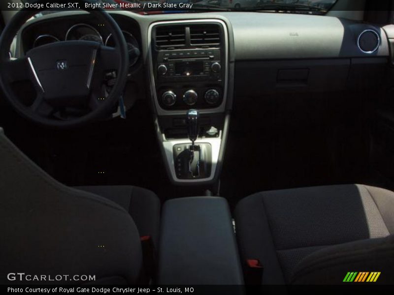 Bright Silver Metallic / Dark Slate Gray 2012 Dodge Caliber SXT