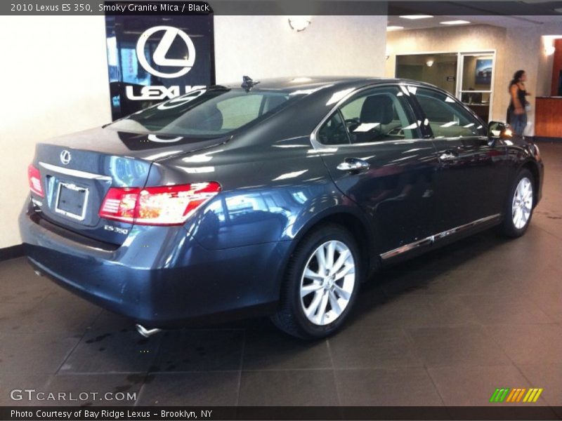 Smoky Granite Mica / Black 2010 Lexus ES 350