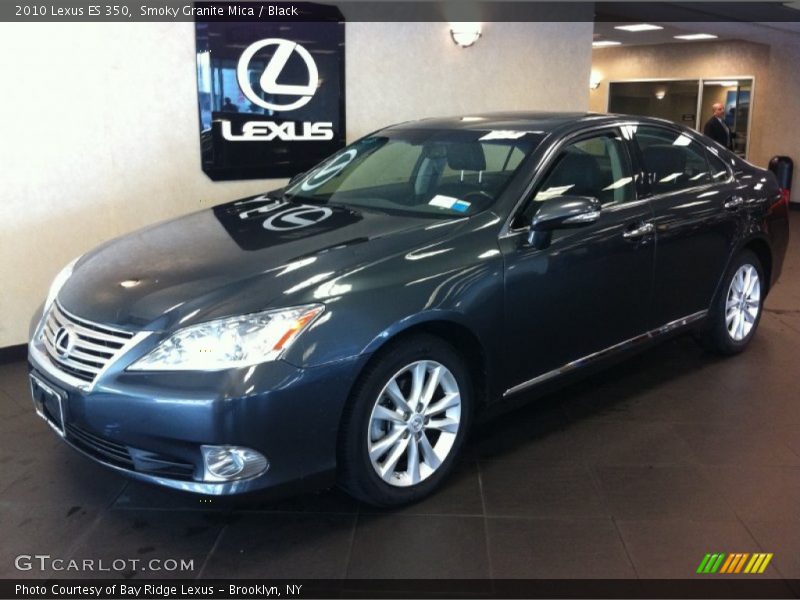 Smoky Granite Mica / Black 2010 Lexus ES 350