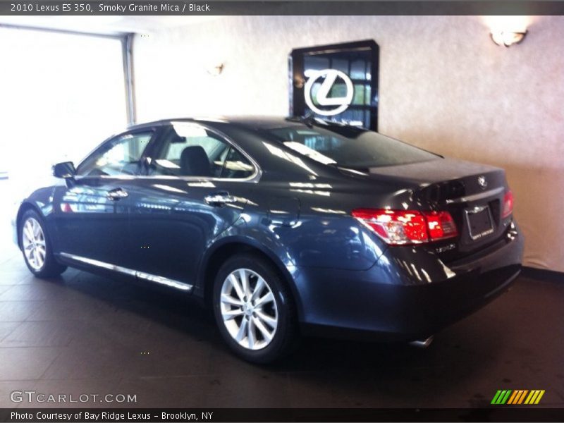 Smoky Granite Mica / Black 2010 Lexus ES 350