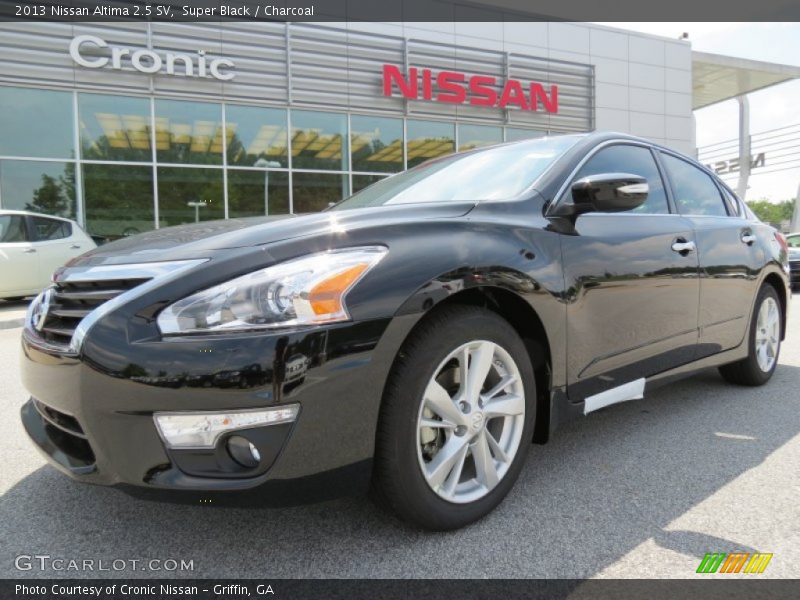 Super Black / Charcoal 2013 Nissan Altima 2.5 SV