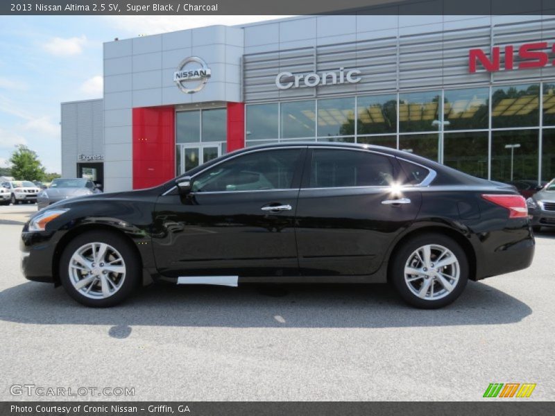 Super Black / Charcoal 2013 Nissan Altima 2.5 SV