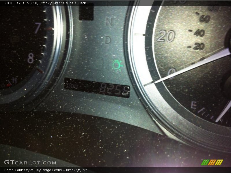 Smoky Granite Mica / Black 2010 Lexus ES 350