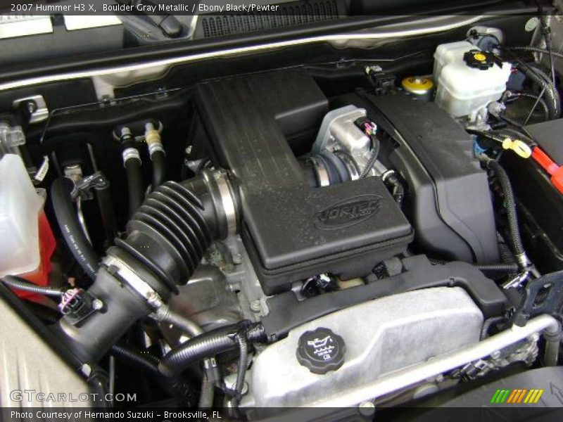 Boulder Gray Metallic / Ebony Black/Pewter 2007 Hummer H3 X