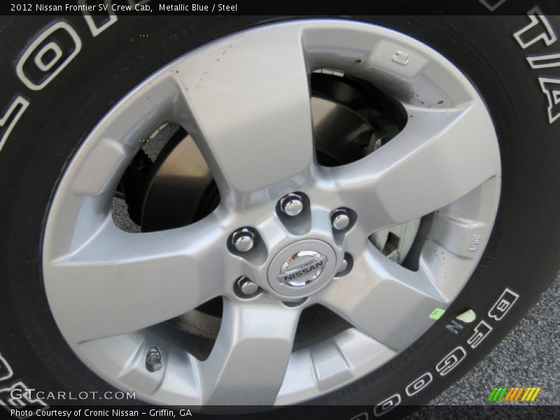 Metallic Blue / Steel 2012 Nissan Frontier SV Crew Cab