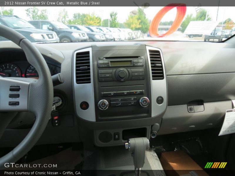 Metallic Blue / Steel 2012 Nissan Frontier SV Crew Cab