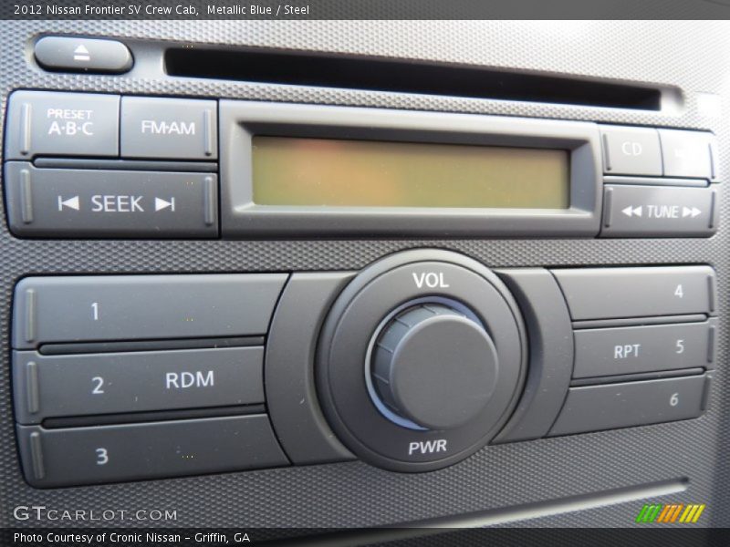 Metallic Blue / Steel 2012 Nissan Frontier SV Crew Cab